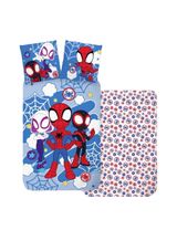 Marvel 2 pièces Linge de lit Spider-Man 135x100 cm Bleu - 0