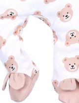 NINI Hose Teddybär weiß 56 (Neugeborene) - 2