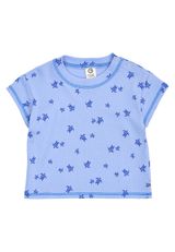 Green Cotton Babyshirt blau 74 - 0