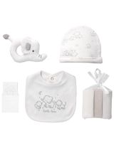 Rock A Bye Baby Boutique 10 Teile Set Elefant weiß 56/62 (0-3 Monate) - 4