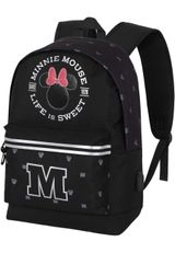 Disney Minnie Mouse Symbol-Silver HS 43x31x18 cm schwarz Onesize Kinder - 0