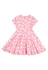 Green Cotton Sommerkleid pink 86 - 1