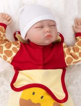 Baby Sweets 2 Teile Set Baby Giraffe rot 3-6 Monate (68) - 7