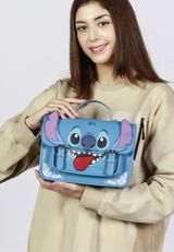 Disney Lilo and Stitch Tongue-Satchel Shoulder Bag-Backpack 27x20x11,5 cm einfarbig blau Onesize Kinder - 7
