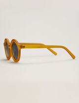 BabyMocs Sonnenbrille Rund 100% UV-Schutz (UV400) gelb Onesize Eltern - 2