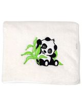 Baby Sweets Couverture Panda Happy Panda 110x90 cm Vert - 0
