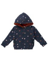 Dirkje Übergangsjacke Herz Gefüttert navy - 0