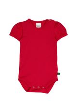 Fred s World by Green Cotton Kurzarmbody Unifarben rot 56 - 3