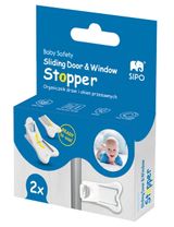 SIPO 2 Teile Türstopper weiß - 6