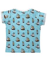 Villervalla T-Shirt Schiff blau - 1