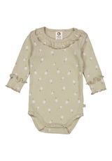 Müsli by Green Cotton Langarmbody Print grün 56 - 0