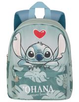 Disney Sac à dos Stitch Feuilles Bleu clair - 1