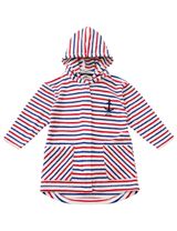 Ebbe Kids Bademantel Anker Streifen bunt 116 (5-6 Jahre) - 0