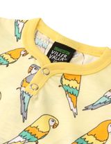 Villervalla Strampler Papagei gelb 80 (9-12 Monate) - 2