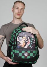Demon Slayer Akushon-PLUS Running Rucksack 34x46x21 cm grün Onesize Kinder - 4
