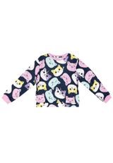 Denokids Print / Unifarben dunkelblau 104 - 1