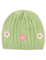 Aliap Bonnet Fleur Tricoté 3-6M (68 cm) - 0