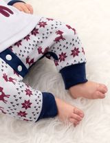 Baby Sweets 2 Teile Set Little Reindeer blau 0-3 Monate (62) - 7
