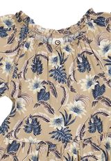 Müsli by Green Cotton Kleid Blumen beige 98 - 2
