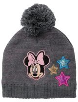 Disney Wintermütze Minnie Mouse Bommel grau 46-48cm - 0