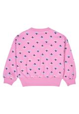 Fred s World by Green Cotton Sweatshirt Alloverprint rosa 86 - 1
