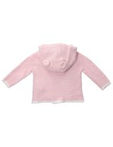 Rock A Bye Baby Boutique Strickjacke Strick Kapuze rosa - 2