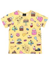 Villervalla T-shirt Aniversaire Jaune - 0