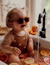 BabyMocs Sonnenbrille Rund 100% UV-Schutz (UV400) leopard Onesize Kinder - 4