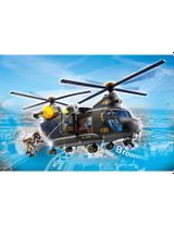 Playmobil 117 Teile PLAYMOBIL® SWAT Rettungshelikopter City Action 51x25x22 cm 5+ Jahre bunt - 2