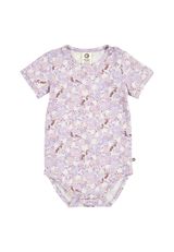 Müsli by Green Cotton Kurzarmbody Print lila 56 - 0