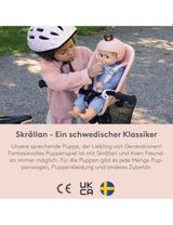 Skrållan Accessoires pour poupées 18x24x38 cm 3+ ans Rose - 10