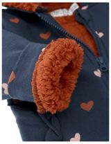 Dirkje Übergangsjacke Herz Gefüttert navy - 3