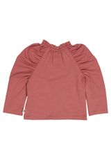 Müsli by Green Cotton Babylangarmshirt Unifarben rosa 68 - 1