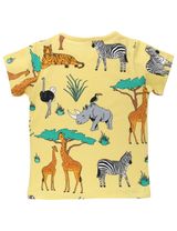 Villervalla T-Shirt Safaritiere gelb 92 (18-24 Monate) - 1