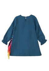 Denokids Unifarben dunkelblau 122 - 1