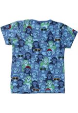 Villervalla T-Shirt Affen blau 134 - 1