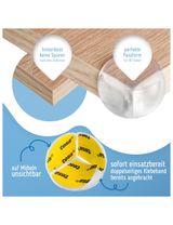 SIPO 12 pièces Protection rebords transparent - 2
