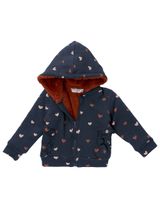 Dirkje Übergangsjacke Herz Gefüttert navy - 1