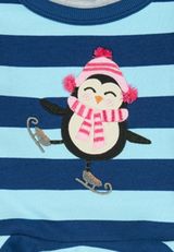 Fred s World by Green Cotton Kleid Streifen blau 86 - 2