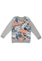 Sweatshirt Jungen grau 104 - 0
