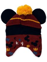 Disney Bonnet d'hiver Mickey Mouse Rouge 46-48cm - 1