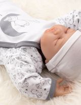 Baby Sweets Schlafanzug Bär A Star Is Born Sterne weiß 74 (6-9 Monate) - 4