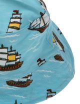 Villervalla Mütze Schiff blau - 1