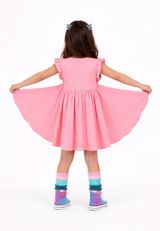 Denokids Kleid Print pink 92 - 4