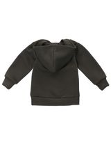 MaBu Kids Hoodie Ladys beruhigt euch Grüße, Gemüse dunkelgrau 86 (12-18 Monate) - 4