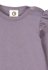 Müsli by Green Cotton Langarmbody Unifarben lila 56 - 2