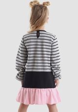 Denokids Gestreift grau 104 - 5