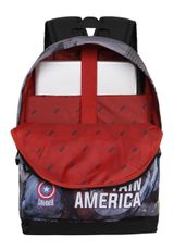 Marvel Captain America Defender-FAN HS 2.0 44x31x18 cm mehrfarbig Onesize Kinder - 4