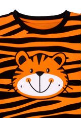 Lang Zweiteiler Jungen orange 110 - 2