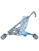 Idena Puppenwagen Teddybär CE-zertifiziert 52x26x55 cm 3+ Jahre blau - 1